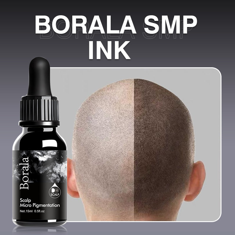 BORALA smp Hair Color Material Nipple Scalp Ink Texture Multi-Frequency Instrument Tattoo Machine Dedicated No Blue