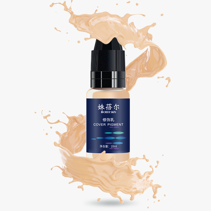 [Sober Skin] Skin Tone Reconstruction Lotion 10ml Semi-Permanent Color Tattoo Pigment Used To Cover Scars, Dark Circles, Stretch Marks, Growth Lines, White Spots
