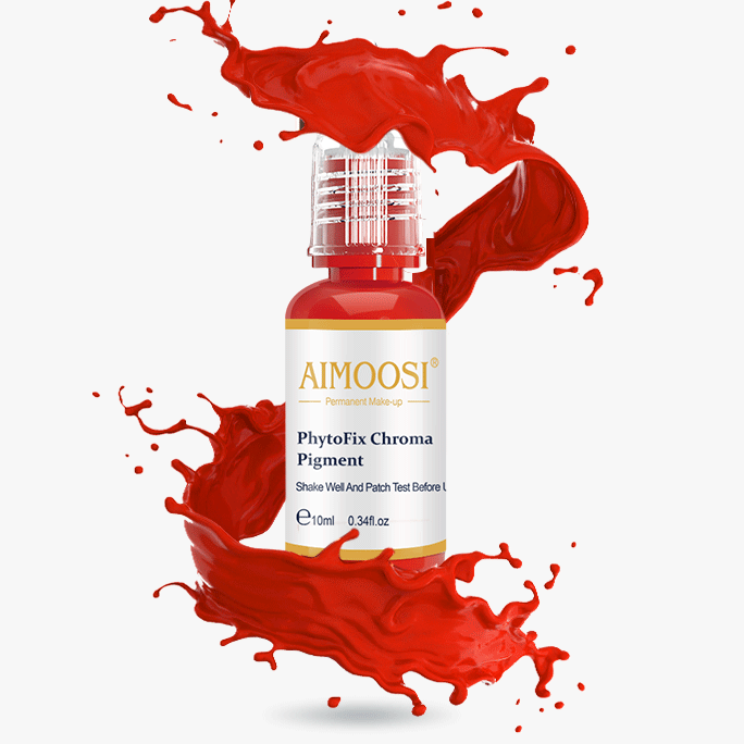 AIMOOSI Tattoo Embroidery Color Material German Imported Raw SGS Qualified Retention Plump Matte Eyebrow Cream Mist Lip Mat
