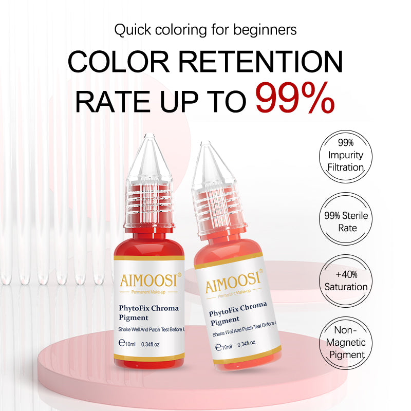 AIMOOSI Tattoo Embroidery Color Material German Imported Raw SGS Qualified Retention Plump Matte Eyebrow Cream Mist Lip Mat