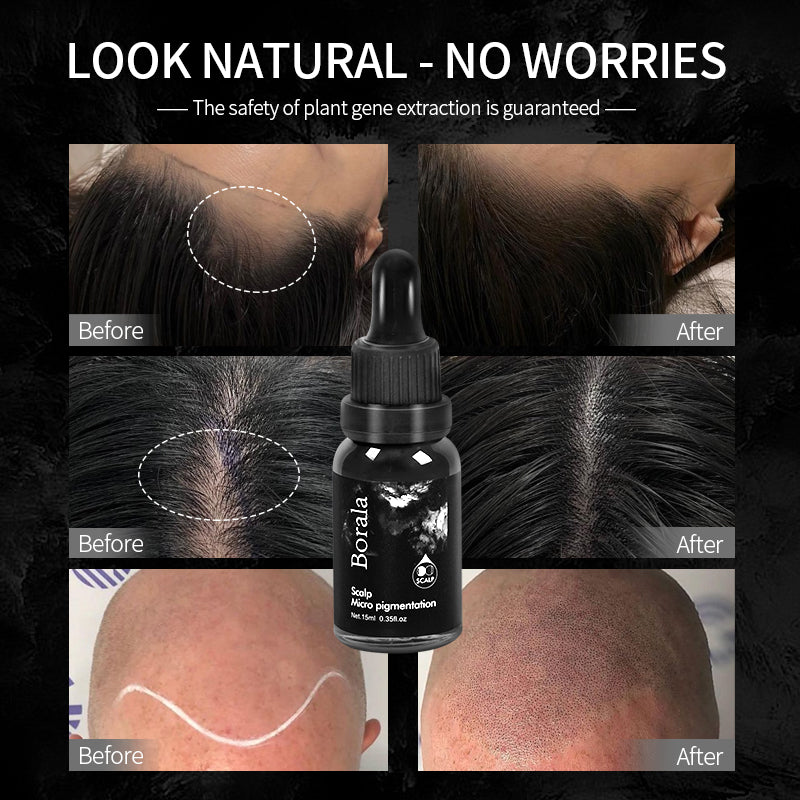 BORALA smp Hair Color Material Nipple Scalp Ink Texture Multi-Frequency Instrument Tattoo Machine Dedicated No Blue