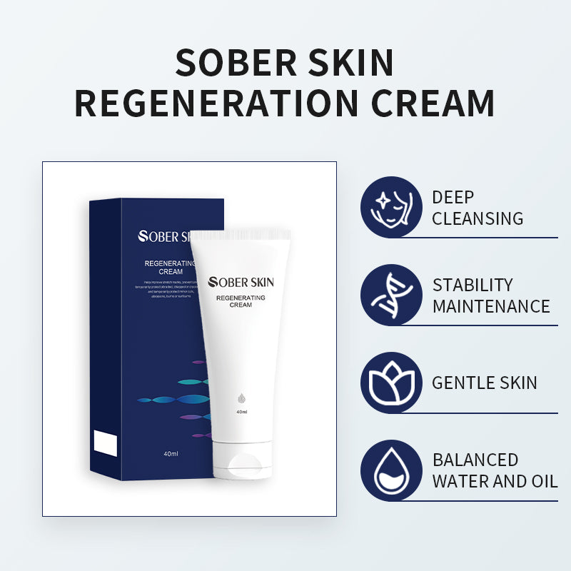 SOBER SKIN 40ML A MULTI-EFFECT REPAIR DAMAGED SKIN REGENERATING CREAM