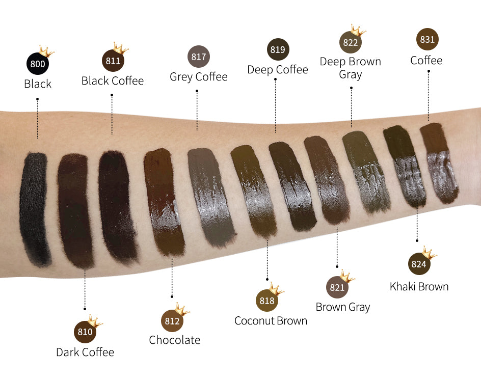 AIMOOSI Semi-Permanent makeup Tattoo ink for eyebrow&lip&Eyeliner Pigment for eyebrow Device Machine microblading Operation