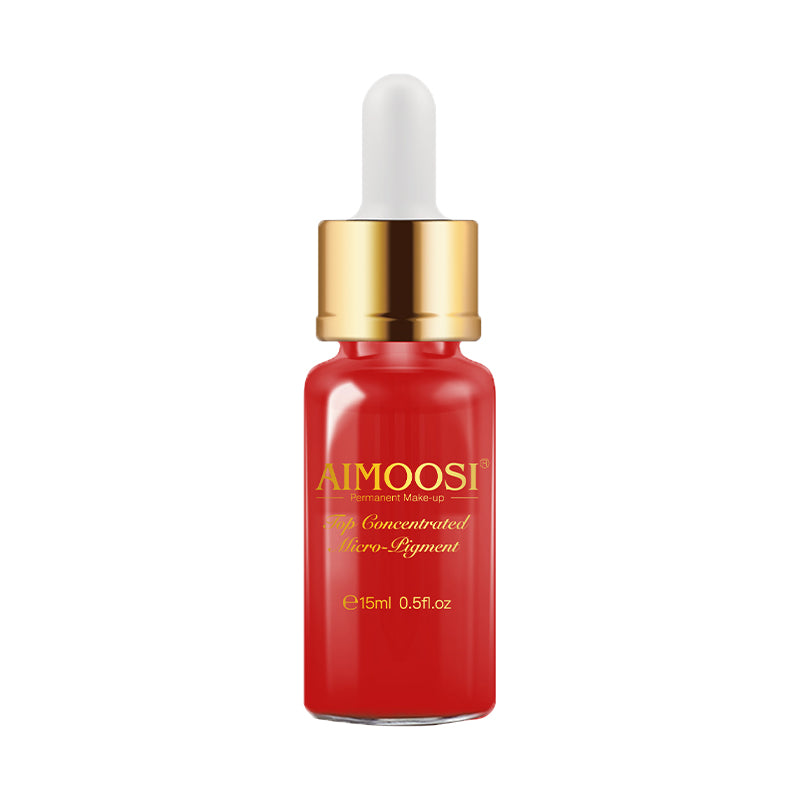 Aimoosi 15ml pigment ink for lips tattoo Semi Permanent Makeup Eyebrow Ink Lips Eye Line Tattoo Color Microblading Pigment