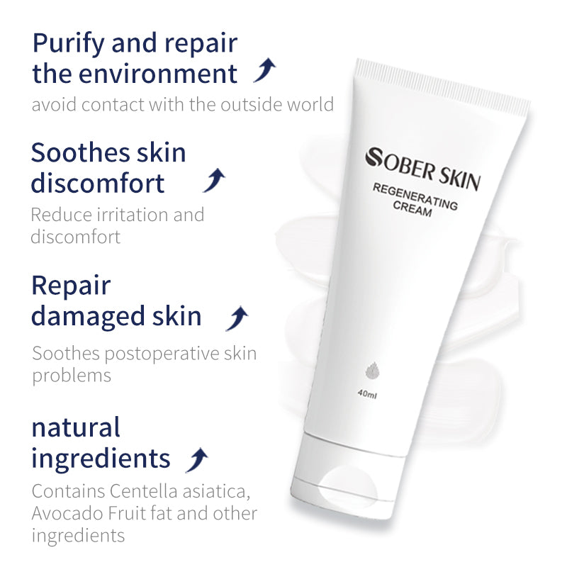 SOBER SKIN 40ML A MULTI-EFFECT REPAIR DAMAGED SKIN REGENERATING CREAM