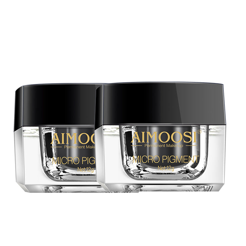 AIMOOSI Paste Eyebrow Pigment Pure Natural Plant Tattoo Ink Microblading Nano Paste for Eyebrow Permanent Makeup