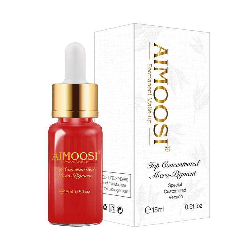 Aimoosi eyebrow Pigment ink Semi Permanent Makeup Eyebrow Ink Lips Eye Line Tattoo Color Microblading Pigment