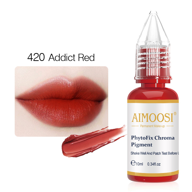 AIMOOSI Tattoo Embroidery Color Material German Imported Raw SGS Qualified Retention Plump Matte Eyebrow Cream Mist Lip Mat