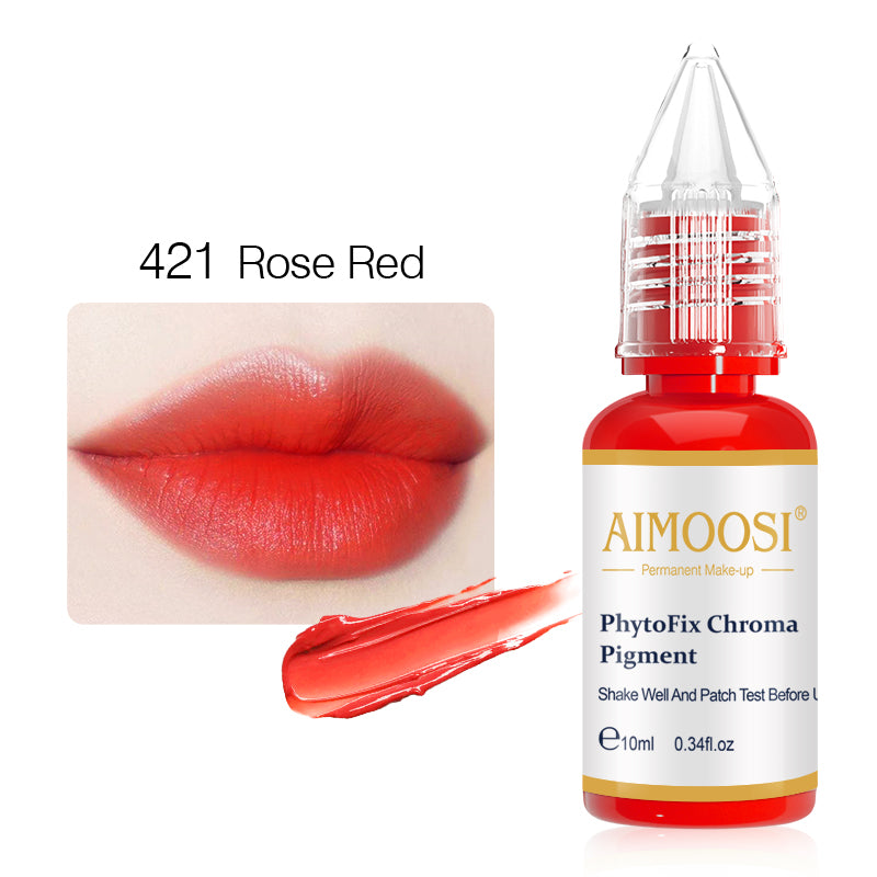 AIMOOSI Tattoo Embroidery Color Material German Imported Raw SGS Qualified Retention Plump Matte Eyebrow Cream Mist Lip Mat