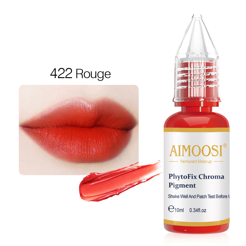 AIMOOSI Tattoo Embroidery Color Material German Imported Raw SGS Qualified Retention Plump Matte Eyebrow Cream Mist Lip Mat