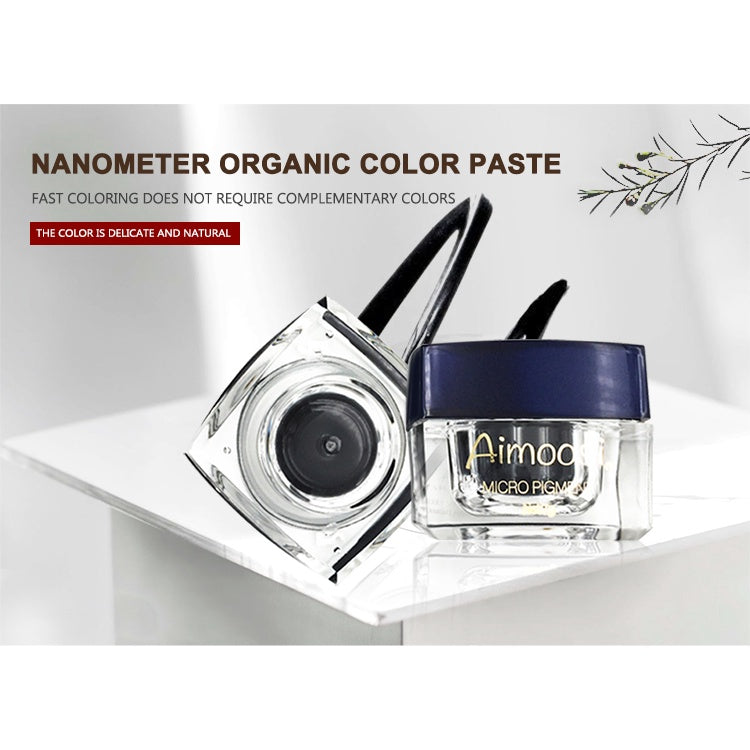 AIMOOSI Paste Eyebrow Pigment Pure Natural Plant Tattoo Ink Microblading Nano Paste for Eyebrow Permanent Makeup