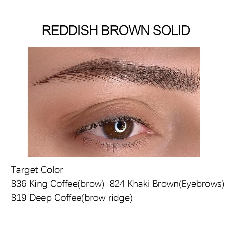 Aimoosi Permanent Makeup up Color Pigment Microblading PurePigment Liquid Organic  Tattoo Eyebrow Ink SGS Certified 半永久色料 纯植物 易上色 雾眉纹眉纹唇色