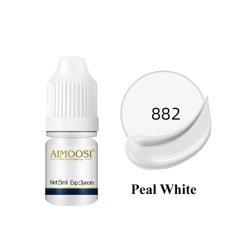 Aimoosi Permanent Makeup up Color Pigment Microblading PurePigment Liquid Organic  Tattoo Eyebrow Ink SGS Certified 半永久色料 纯植物 易上色 雾眉纹眉纹唇色