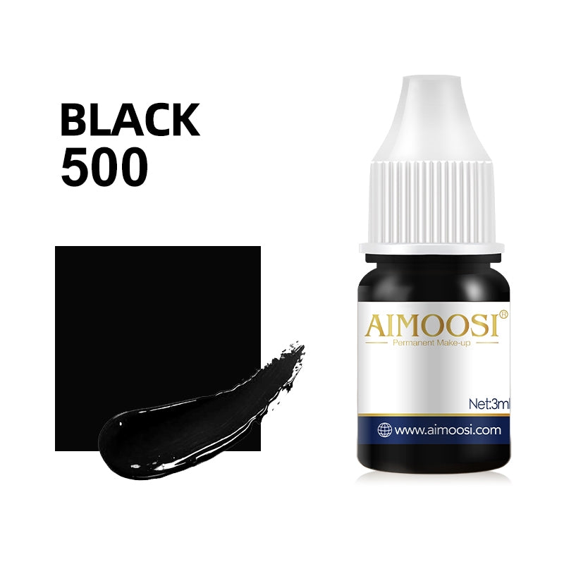 AIMOOSI sample 3ml 6 colors semi permanent makeup microblading pigment eyebrow eyeliner pigment pmu tattoo ink