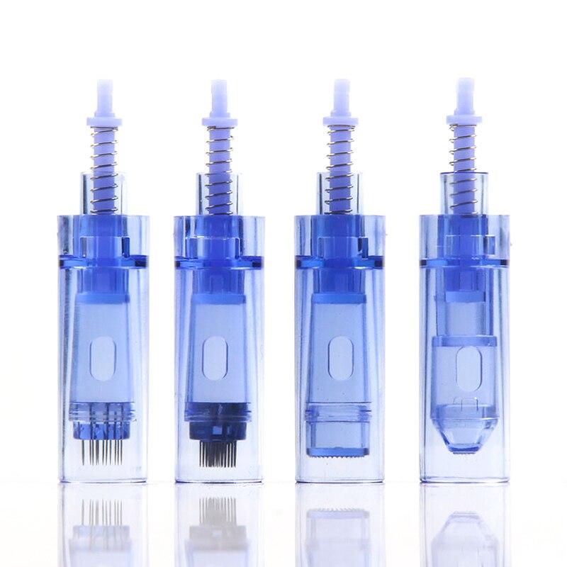 10/50/100pcs Nano electric microneedle introduction instrument MTS 12/36/42/Round/Square Nanoneedle Cartridge for Mesotherapy