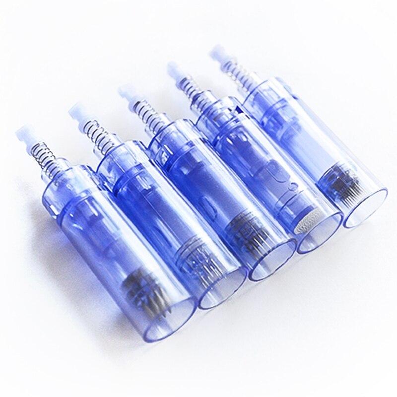 10/50/100pcs Nano electric microneedle introduction instrument MTS 12/36/42/Round/Square Nanoneedle Cartridge for Mesotherapy
