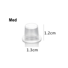 Carica l&#39;immagine nel visualizzatore di Gallery, 1000 Pcs/Bag Plastic Microblading Tattoo Ink Cup Cap Pigment Clear Holder Container S/M/L Size For Needle Tip Grip Power Supply
