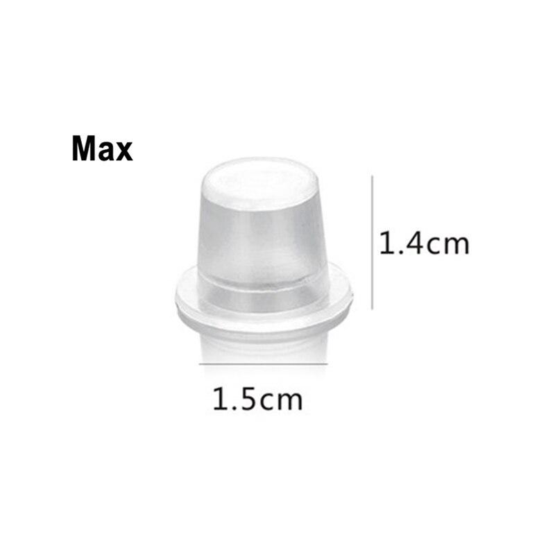 1000 Pcs/Bag Plastic Microblading Tattoo Ink Cup Cap Pigment Clear Holder Container S/M/L Size For Needle Tip Grip Power Supply