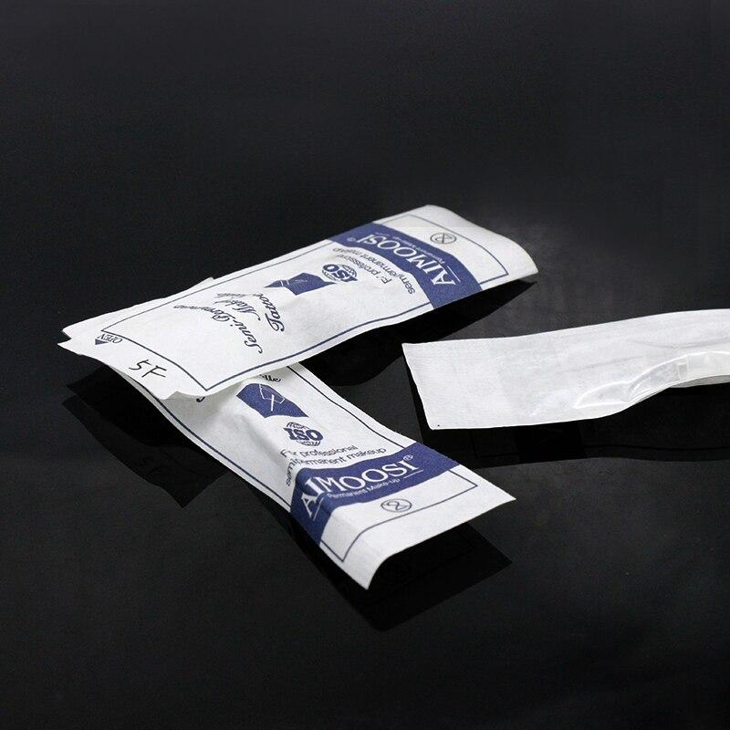 100pcs 1R 3R 5R 5F 7F Tattoo Needle Tips Disposable permanent makeup needle Caps For Permanent Makeup Tattoo Machine