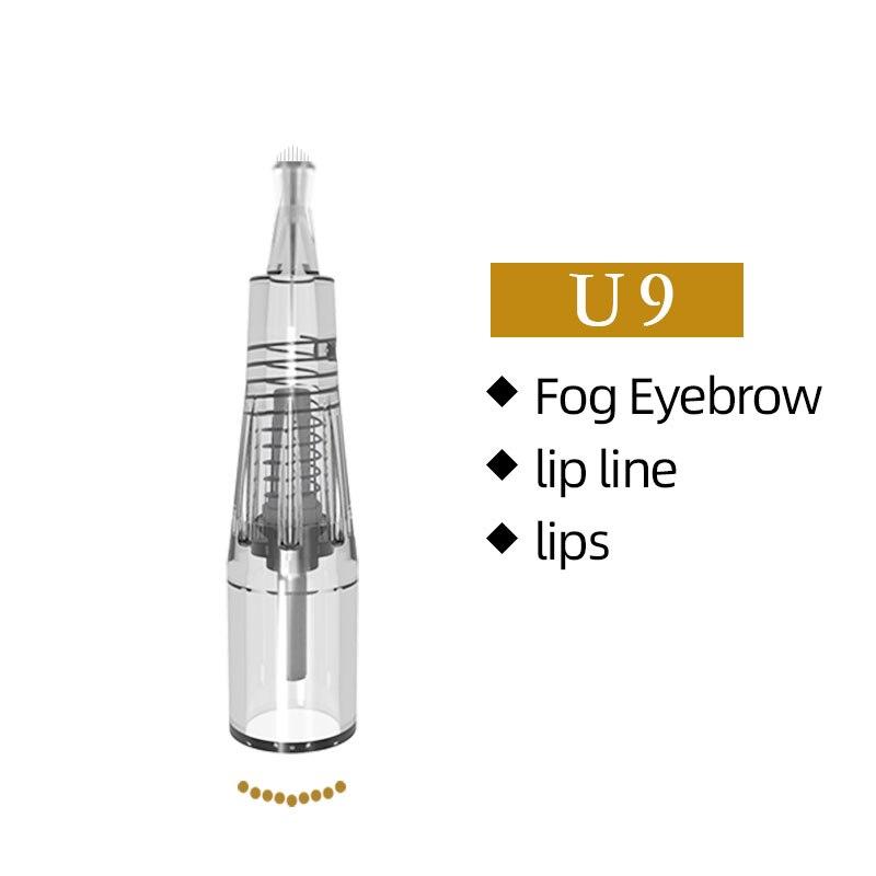 10pcs High Quality Professional Aimoosi Professional Needles 1R-0.18mm for Eyebrow Tattoo cartridges