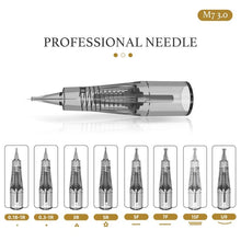 将图片加载到图库查看器，10pcs High Quality Professional Aimoosi Professional Needles 1R-0.18mm for Eyebrow Tattoo cartridges
