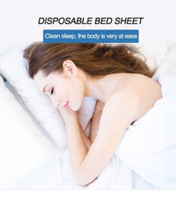 将图片加载到图库查看器，10pcs Soft Disposable blue white pink bed sheet thicken Medical Non woven  beauty salon makeup massages cover bed sheet
