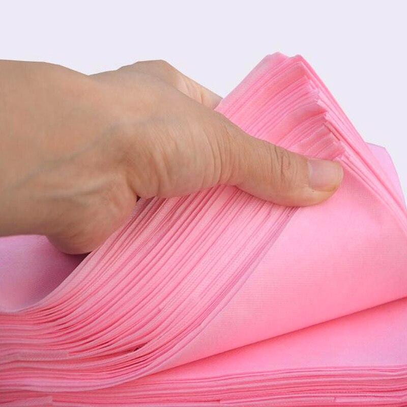 10pcs Soft Disposable blue white pink bed sheet thicken Medical Non woven  beauty salon makeup massages cover bed sheet