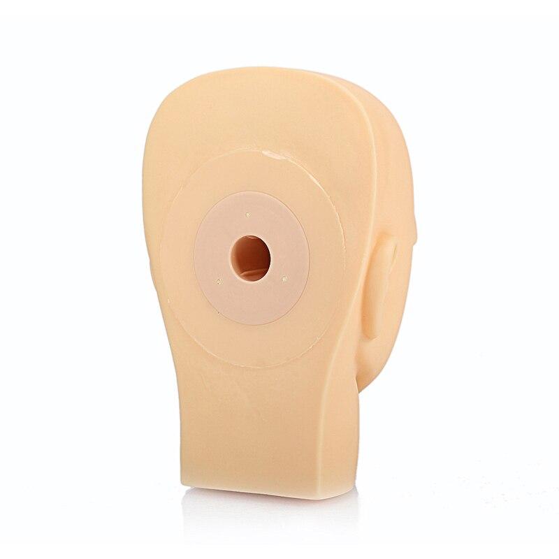 1Pcs Tattoo Makeup 3D Practice Mannequin Head  For Permanent Eyebrow and Lip Make Up Supply Free Shipping