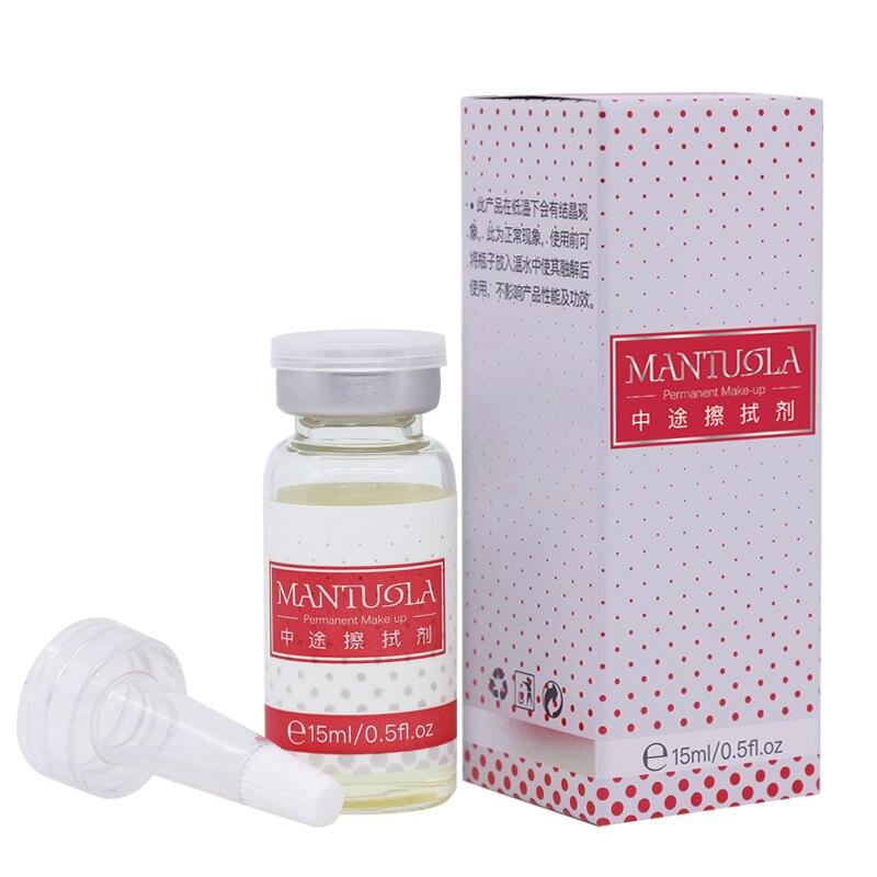 1bottle MANTUOLA  Secondary Soothing Solution For mid-operation pmu  Permanent makeup Eyebrow&Eyeliner&Lips tattoo microblading