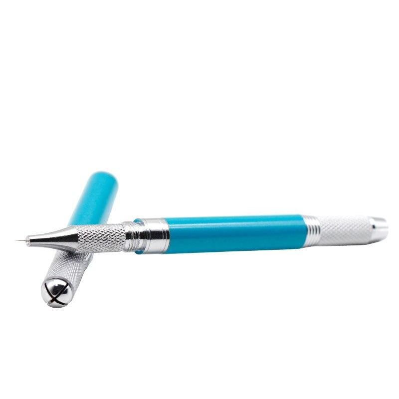 1pcs Aimoosi three in one Professional  Eyebrow Permanent Tattoo Stainless manual Makeup Pen Matched for all kinds of blades