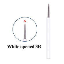 Carica l&#39;immagine nel visualizzatore di Gallery, 50PCS Extremely Thin Nano blades microblading needles Permanent Makeup Eyebrow Tattoo Needle Blade Microblade 3D Embroidery
