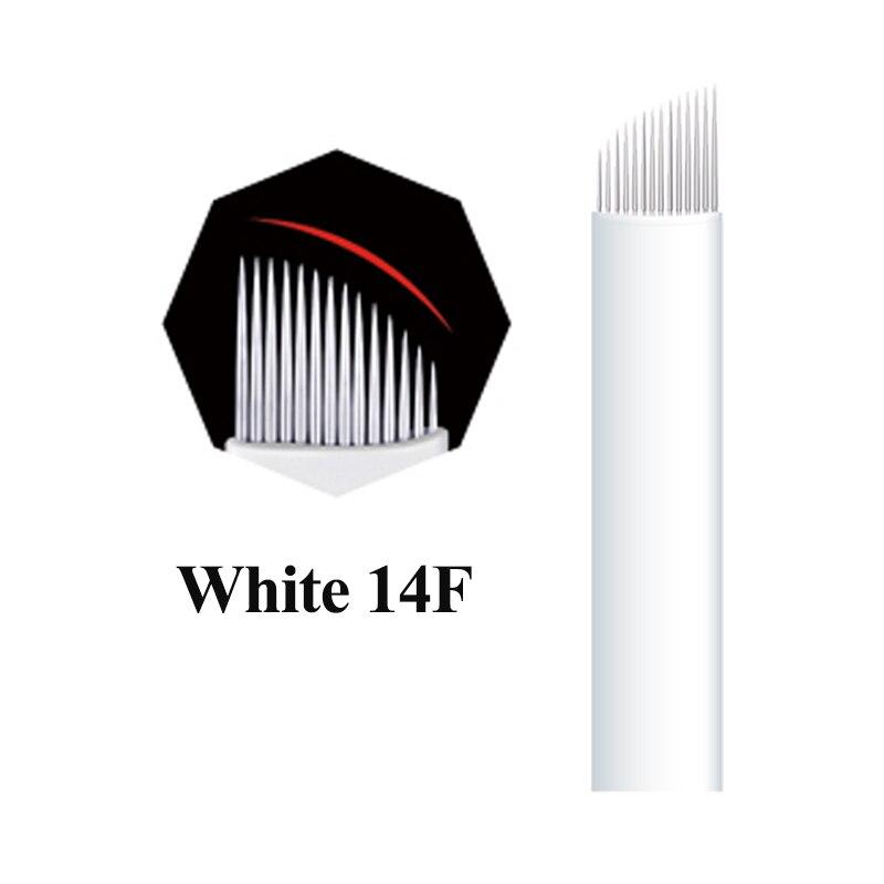 50PCS Extremely Thin Nano blades microblading needles Permanent Makeup Eyebrow Tattoo Needle Blade Microblade 3D Embroidery