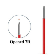 Carica l&#39;immagine nel visualizzatore di Gallery, 50PCS Extremely Thin Nano blades microblading needles Permanent Makeup Eyebrow Tattoo Needle Blade Microblade 3D Embroidery
