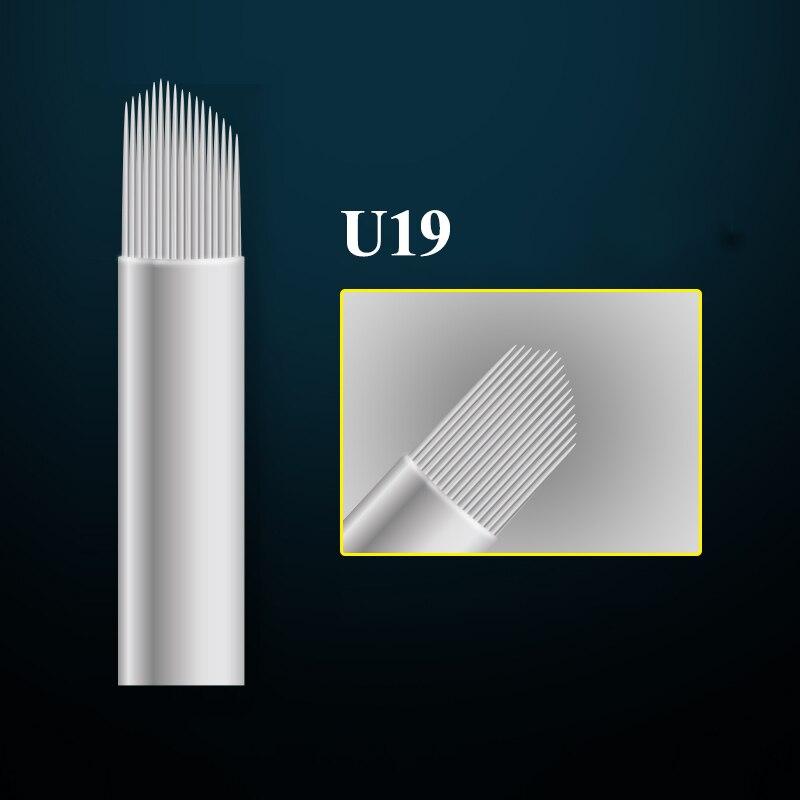 50PCS Extremely Thin Nano blades microblading needles Permanent Makeup Eyebrow Tattoo Needle Blade Microblade 3D Embroidery