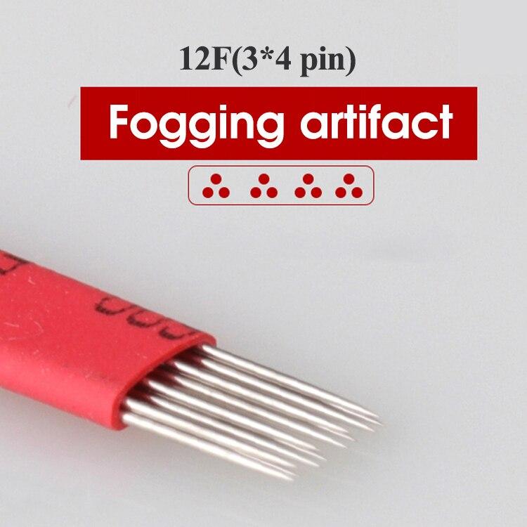 50PCS Microblading Eyebrow Tattoo Needle Microblading Blades for 3D Eyebrow Embroidery Muanul pen permanent makeup tattoo blades