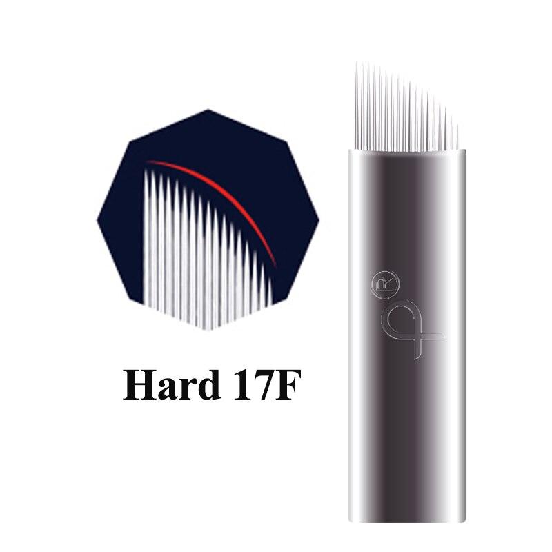 50PCS Microblading Eyebrow Tattoo Needle Microblading Blades for 3D Eyebrow Embroidery Muanul pen permanent makeup tattoo blades
