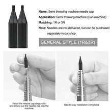 Load image into Gallery viewer, 50pcs Sunshine Needles Cap&amp;tip for Permanent makeup tattoo needles Eyebrow &amp;Lip Beauty Machine Accessories cap
