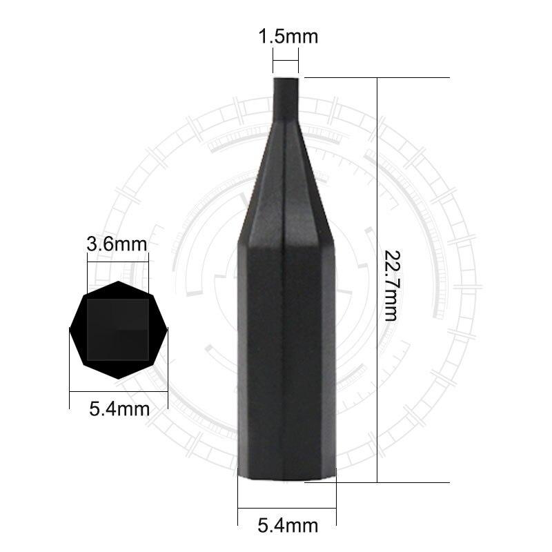 50pcs Sunshine Needles Cap&tip for Permanent makeup tattoo needles Eyebrow &Lip Beauty Machine Accessories cap