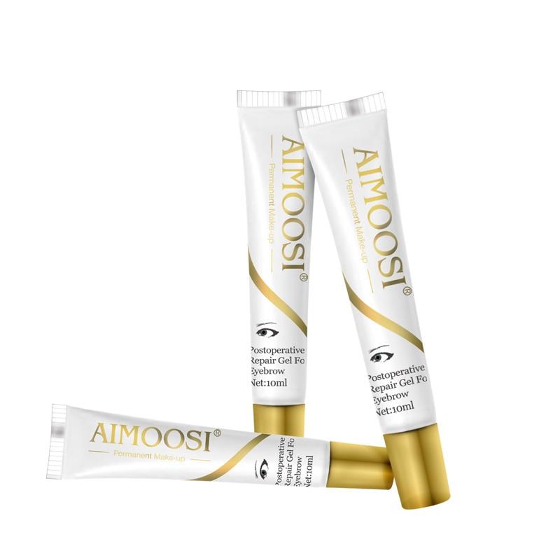 5pcs Aimoosi Eyebrows Repair Gel Permanent Tattoo Makeup Help Wound Heal Quickly Cream 10g/Pcs Tattoo Aftercare Products Supply