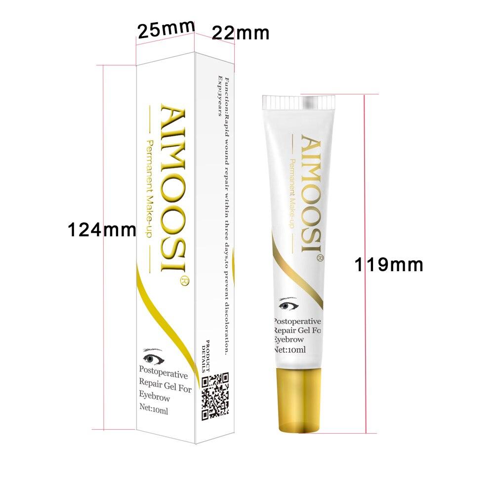 5pcs Aimoosi Eyebrows Repair Gel Permanent Tattoo Makeup Help Wound Heal Quickly Cream 10g/Pcs Tattoo Aftercare Products Supply