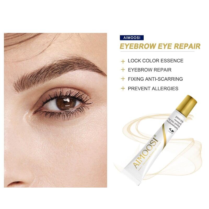 5pcs Aimoosi Eyebrows Repair Gel Permanent Tattoo Makeup Help Wound Heal Quickly Cream 10g/Pcs Tattoo Aftercare Products Supply