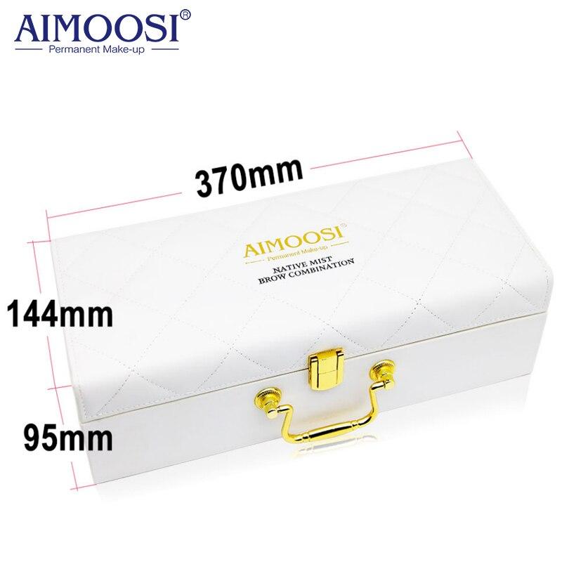 6 bottles/set AIMOOSI Native mist Fog Semi-Permanent makeup Microblading Tattoo ink for eyebrow pigment Professional ink
