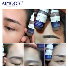 โหลดรูปภาพลงในเครื่องมือใช้ดูของ Gallery 6 bottles/set AIMOOSI Native mist Fog Semi-Permanent makeup Microblading Tattoo ink for eyebrow pigment Professional ink

