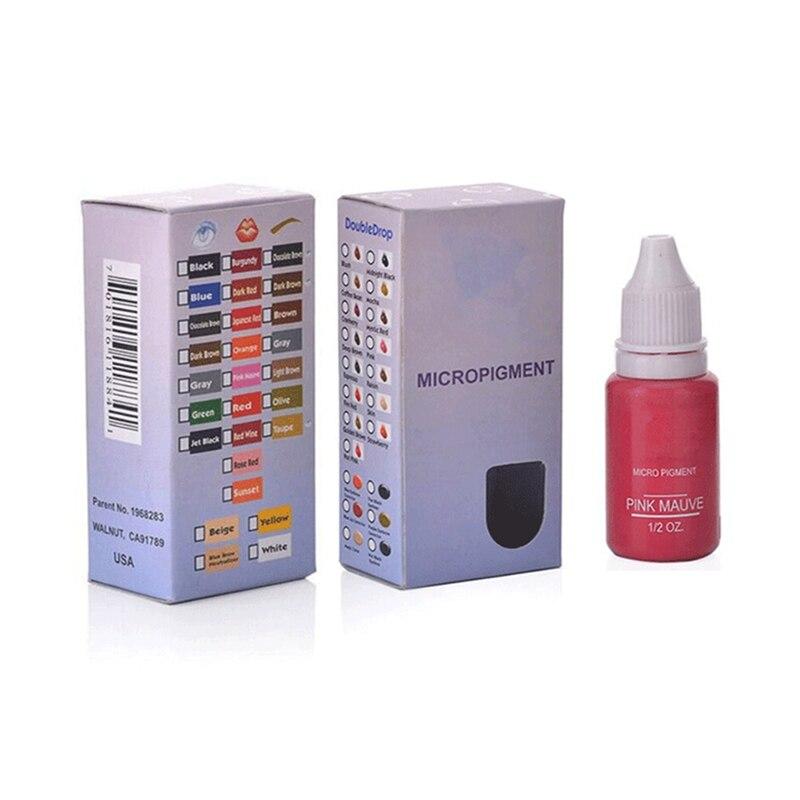 6pcs Eyebrow&eyeliner& lip Semi Permanent Makeup Tattoo ink brand Micro pigment  Lasting Long 15ml cosmeticsbeauty