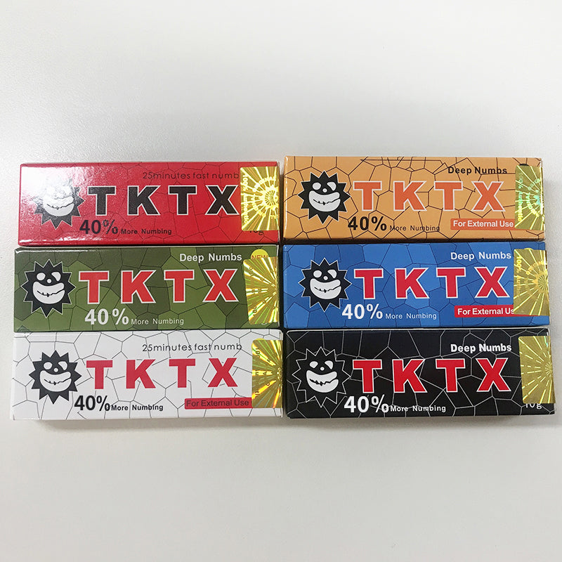 TKTX Cream for Tattoo Semi Permanent Makeup Beauty Body Eyebrow Lip Liner tktx Tattoo Care Cream
