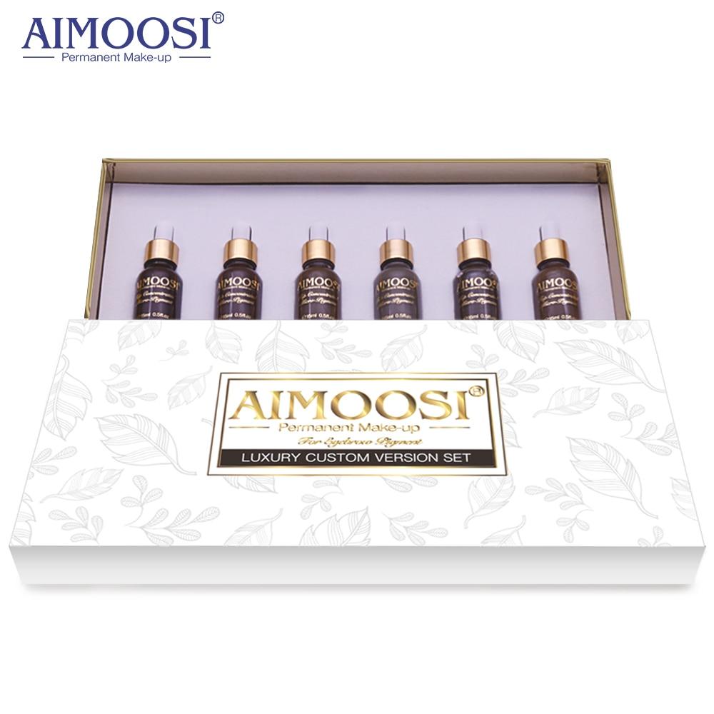 AIMOOSI Top Concentrated  Eyebrow Micro-pigment for Permanent makeup tattoo Eyebrow Microblading pigment Combination tattoo ink
