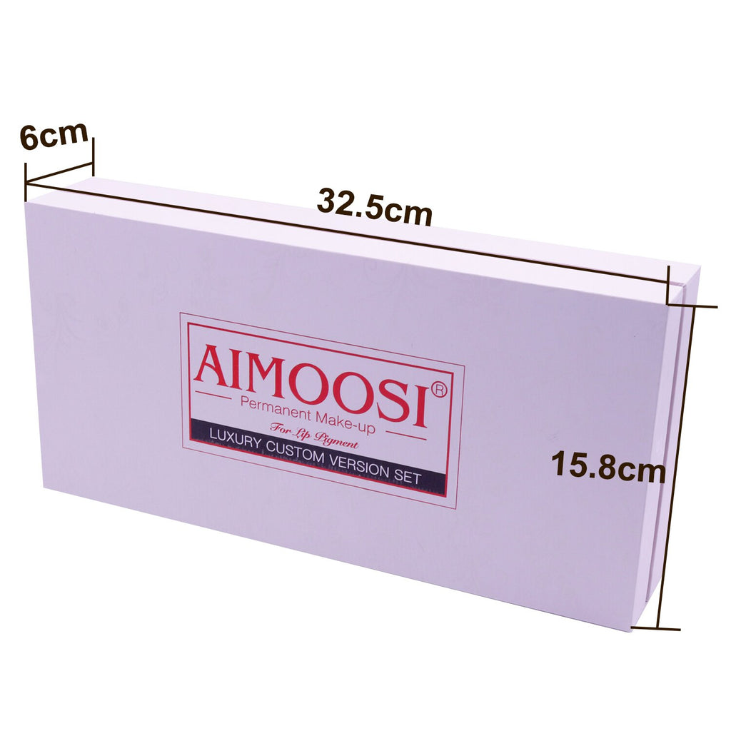 AIMOOSI Top Concentrated  Lip Micro-pigment for Permanent makeup tattoo Lip Microblading pigment Combination 18 color tattoo ink