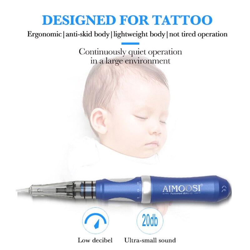 Aimoosi A9 PMU Machine Professional  Digital Permanent Makeup Machine Rotary Tattoo Device For Eyebrow Lip Eyeliner