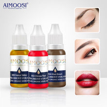 Carica l&#39;immagine nel visualizzatore di Gallery, Aimoosi Best Organic Milky Pigment Eyebrow Microblading Tattoo Ink Permanent Makeup Pigment For Brows
