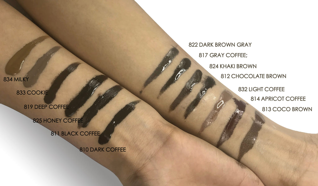 Aimoosi Best Organic Milky Pigment Eyebrow Microblading Tattoo Ink Permanent Makeup Pigment For Brows